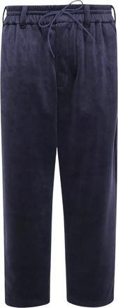 Yohji Yamamoto M VC TP Track Broeken - Heren - Wijde Broeken - Zwart - XL - Broeken