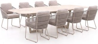 Suns Noli/Palermo 280cm dining tuinset 9-delig