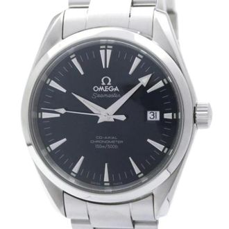 Omega Pre-owned Seamaster 2503.80 Polshorloge - Heren - Pre-owned - Blauw - Maat: ONE Size