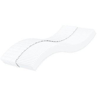 vidaXL Colch&oacute;n De Espuma Dureza H2 H3 Blanco 80x220 Cm Vidaxl