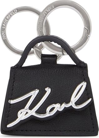 Karl Lagerfeld Portachiavi K/Signature Bag - Nero