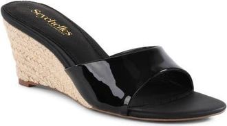 Seychelles Just Like That Wedge Sandal in Black at Nordstrom, Size 8.5