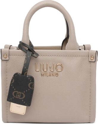 Liu Jo top-handles logo-charm tote bag - Neutrals