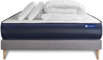 Actisom Pack Colch&oacute;n Gris Espuma Viscoel&aacute;stica 140 X 200