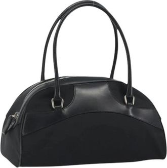Prada Pre-owned Vintage Nylon Hand Bag - Dames - Vintage Handtas - Zwart - ONE Size - Nylon - Vintage