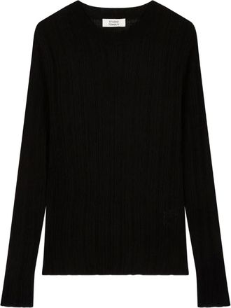 TOMBOY Maglione a coste - Nero