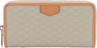 Pourchet Accessoires, Dames, Beige, ONE Size, Leer, Waves Wallet