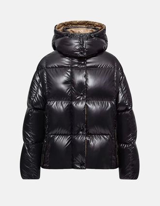 Moncler Womens WOMENS PARANA JACKET - Black - Size: 12