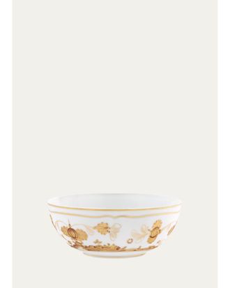 Ginori 1735 Aurum Printed Porcelain Bowl