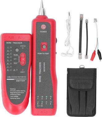 OEM Localizador De Cables Rj11 Rj45 Ethernet Lan Multifunci&oacute;n Rastreador De Cables De Red Conexi&oacute;n De Cable Telef&oacute;nico Comprobador De Continuidad