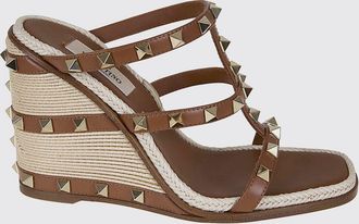 Valentino Garavani Sandalo con zeppa Rockstud Valentino Garavani in pelle