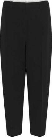Karen by Simonsen Tapered Broeken - Dames - Broeken - Zwart - XS - Broeken