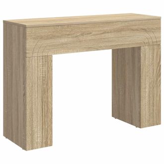 vidaXL Mesa De Centro Roble Sonoma 102 X 35 X 75 Cm Vidaxl
