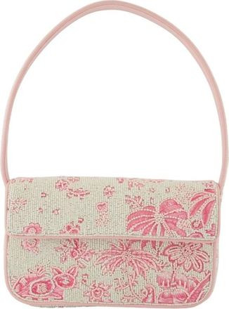 Staud Handbags, female, Pink, Size: ONE SIZE Pink Viscose Shoulder Bag