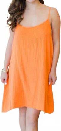 Starkx Cami Tie Back Mini Dress In Paradise