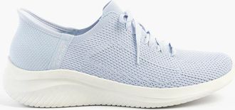 Skechers Womens Skechers 150457/LTBL ULTRA FLEX 3.0-ELEVATED MOTION Womens Trainers Light Blue - Size: 4
