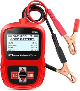 OEM Detector De Capacidad De Carga De Bater&iacute;a, Comprobador De Bater&iacute;as De Autom&oacute;viles Bst200 Multiling&uuml;e, Analizador De Bater&iacute;as, Esc&aacute;ner, Herramienta De 
