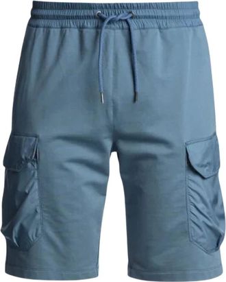 Parajumpers Boyce Short Pants - Heren - Korte Broeken - Blauw - L - Katoen - Korte Broeken