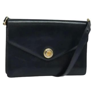 Dior Pre-owned Vintage Schoudertas - Dames - Pre-owned - Zwart - Maat: ONE Size Leer