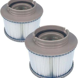 OEM Cartuchos De Filtro De Repuesto Mspa Para Todos Los Modelos De Spas Y Piscinas, Cartuchos De Filtro Con Malla Para Mspa Bubble Spa (4 Unidades) - Crez