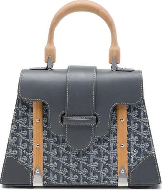 Goyard Pre-owned Goyard Goyardine Saigon Structured PM Satchel Ladies 5MNN9JDRLVY2C2SN