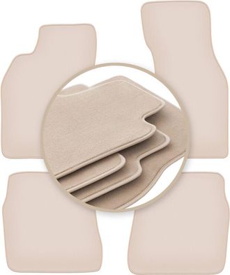 OEM Alfombrillas Premium Beige Para: Audi A6 C5 4.2l Sed&aacute;n, Familiar, Avant 1997-2004