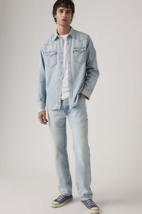 Levi's 501 Original Vaqueros - Hombre - 32X32 - Lavado claro / Texas Rides