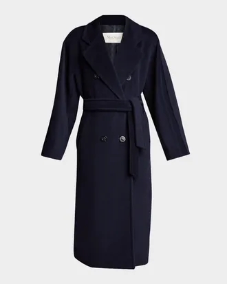 Max Mara Madame Belted Wool/Cashmere Coat
