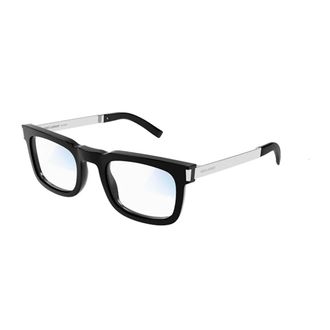 Saint Laurent Glasses, unisex, Black, 51 MM, Stylish Leather Shoulder Bag
