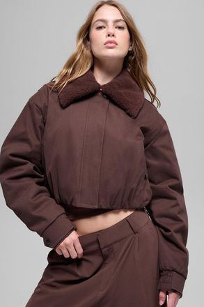 Alo | Navigator Jacket in Brownstone, Size: Medium