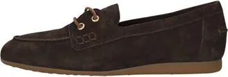 Paul Green Schoenen, Dames, Bruin, 39 EU, Leer, Moccasin 1136