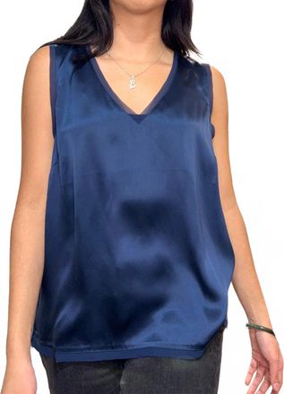 Go Silk Go Redux V-Tee In Ink