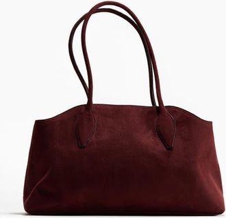 H&M Tote Bag in Burgundy at Nordstrom