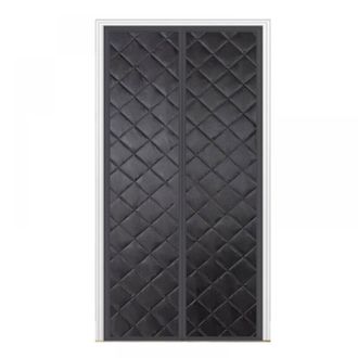 OEM Cortina Magn&eacute;tica Aislante Para Puerta, Protecci&oacute;n Contra El Fr&iacute;o, Bloqueo De La Luz, Aislamiento Ac&uacute;stico, 130 X 210 Cm (negra)