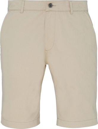 Asquith & Fox Heren Casual Chino Shorts (Natuurlijk)