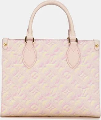 Louis Vuitton Tweedehands leren Louis Vuitton tassen - Dames - Vintage Handtas - Roze - ONE Size - Vintage