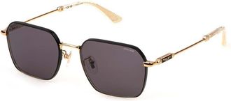 Police SPLN41 HORIZON 10 0302 Mens Sunglasses Black Size 55