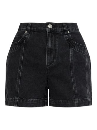 Isabel Marant Joely shorts met vlakken - Zwart
