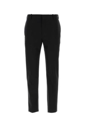 Alexander McQueen Black cotton pant
