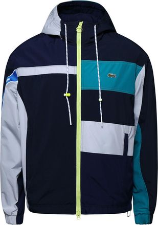 Lacoste Holiday herenjas met patchwork-effect in meerdere kleuren
