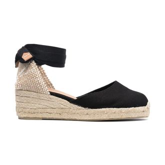 Castaner Carina Espadrilles - female - Casta&ntilde;er - Wedges - Black - 5 UK - Shoes