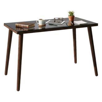 Dmora Escritorio Euphro, Escritorio Multiusos, Mesa De Oficina Para Pc, El Plan De Trabajo, 110x60h73 Cm, Nuez, Con Embalaje Reforzado - Dmora