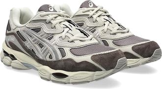Asics Unisex Sneakers Gel-Nyc Cocoa Powder-Pure Silver Main: Leather - Sole: Rubber Trainers Powder/pure