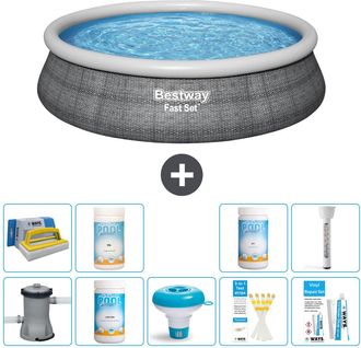 Bestway Piscina Bestway Fast Set Redonda - 457x84 Cm - 8-piezas S43335