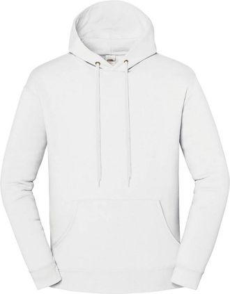 Fruit Of The Loom Fruit of the Loom Heren Iconic Premium Hoodie (Wit)