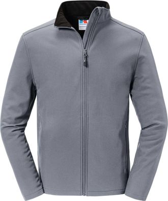 Russell Athletic Russell Heren Essential Soft Shell Jas (IJzergrijs)