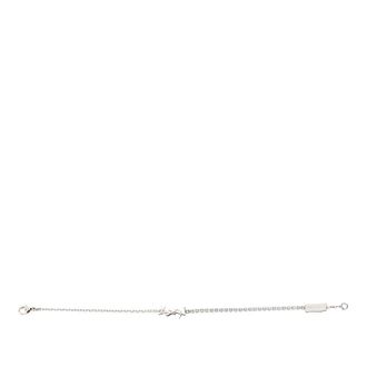 Saint Laurent Cassandre bracelet with strass Woman S