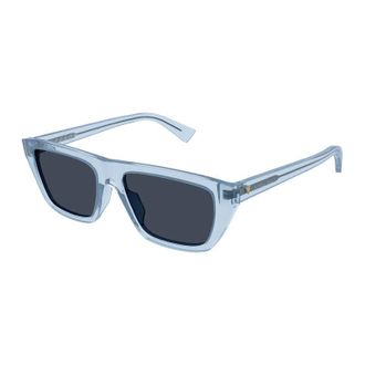 Bottega Veneta BV1291S001 Dark Lens Sunglasses - Blue
