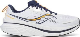 Saucony Mens Guide 18 Shoe In Navy Blue/white