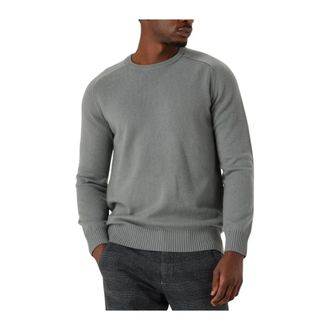 Stefano Lauran Truien & Vesten, Heren, Grijs, 2Xl, Wol, Groene Crew L Trui
